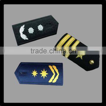 Custom embroidered fashion handmade manufacturer epaulettes for sale