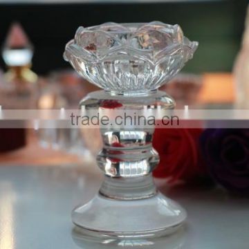 Votive crystal candle holder, candlesticks