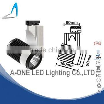 Wholesale Price Bridgelux COB 40w Led Tracklight Food Shop Light Adjustable 40w Led Tracklight