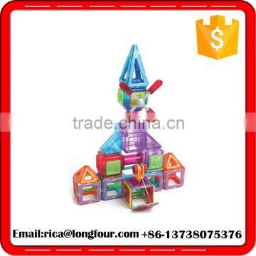 magnetic plastic construction toys