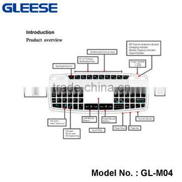 Remote Control 2.4Ghz Wireless Ultra Mini Bluetooth Keyboard and Mouse for Android TV Box photo-2