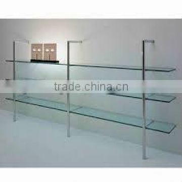 tempered glass show shelf