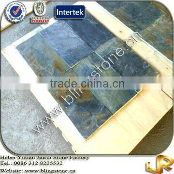 High Quality Black and Rusty Slate Outdoor Stone Flooring