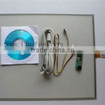 4 Wire Resistive touch panel with USB controller