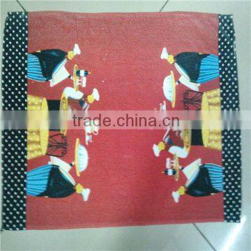 vivid printed microfiber kitchen towel