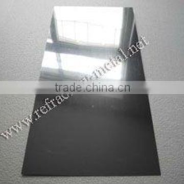 Refractory material molybdenum sheet