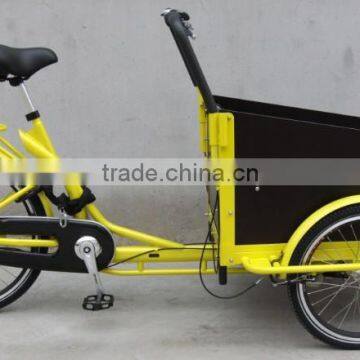 26 Inch Mid Drive Electric Cargo Bike with LCD Display 500W 48V KB-CR-07