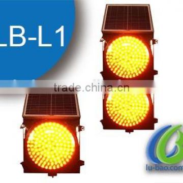 Great Quality LED Solar Powedred LED Flashing Traffic Cone Warning Light