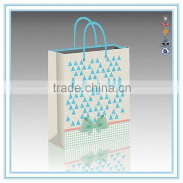 2015 custom new design cute gift paper bag & butterfly gift paper bag