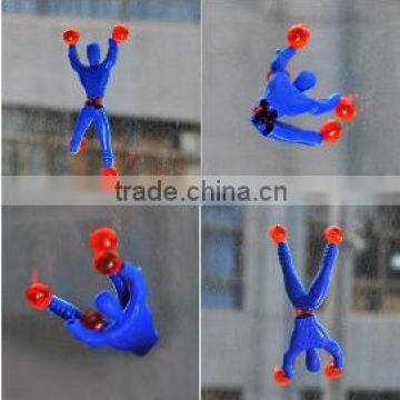 soft TPR sticky spider-man toys