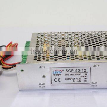 2016 Hot Sell SCP-50-24 With UPS Function 24v Single Output Uninterrupted Switching Mode Power Supply photo-2