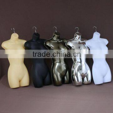 Halfing plastic display mode,hanging mannequin