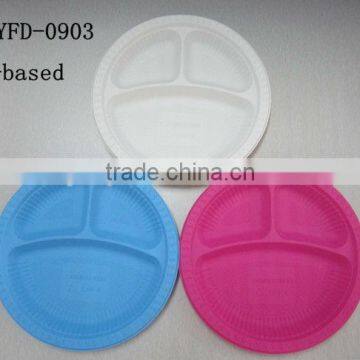 9 Inch Eco-friendly Disposable Dinner Dishes & Plates