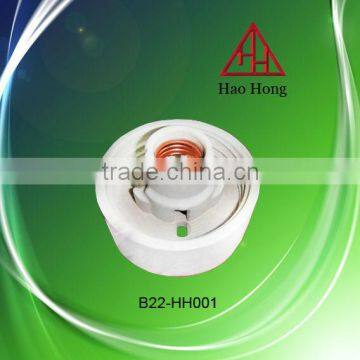 HAOHONG B22 ceramic lamp holder / socket for lamp