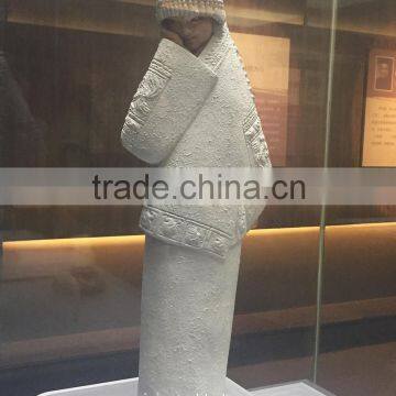 Folk Art Sculpture of Wax Museum Display photo-2