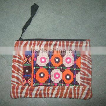 Vintage Kantha Clutch Bags with Antique Patch Desinger Look Clutches