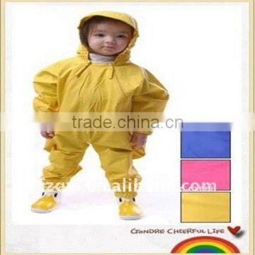 cute kids rain pvc poncho raincoat rainsuits