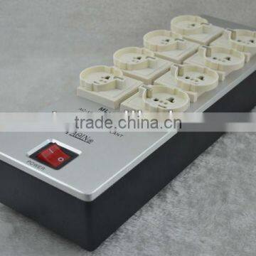 YAQIN ML-1100 8way Hi End SCHUKO Power Filter EURO Power Conditioner Block