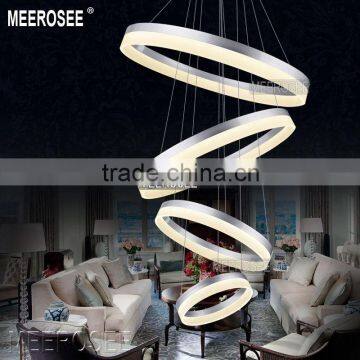 3 rings LED Pendant Light Modern LED 4 rings Suspension Light Free Shipping MD5060
