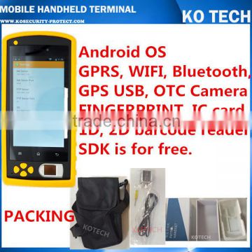 KO-HM606 GPS/GPRS Fingerprint Handheld Terminal Camera