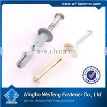 High quality good price plastic hollow wall anchor ningbo fastener manufacturers suppliers exporters