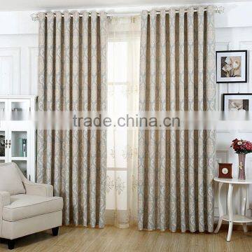 Luxury customized jacquard window curtain fabric