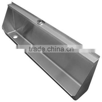 Stainless steel basin stand of public toilet design imported china