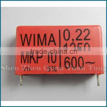 Capacitors WIMA MKP10 0.22UF 1250V