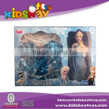 Frozen inch 11 inch frozen doll elsa with electric Universal Light and Sound