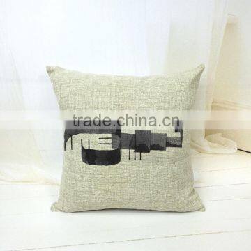 New Vintage Home Sofa Waist Decor Cushion Cover Cotton Linen Throw Pillow Case