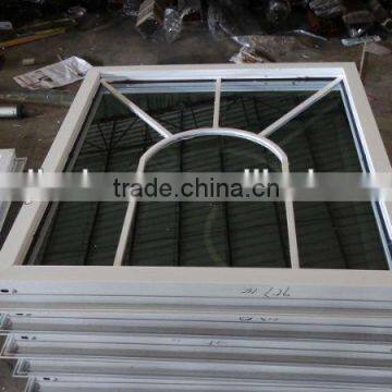 used commercial glass windows/ pvc fixed window/foshan