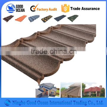 Innovative building materials stone coated roofing sheet