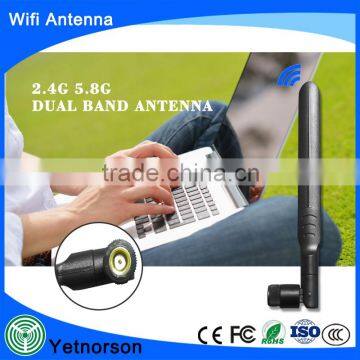 indoor omni directional 2.4/5ghz dipole 7dbi dual band antenna 2.4g 5.8g router antenna