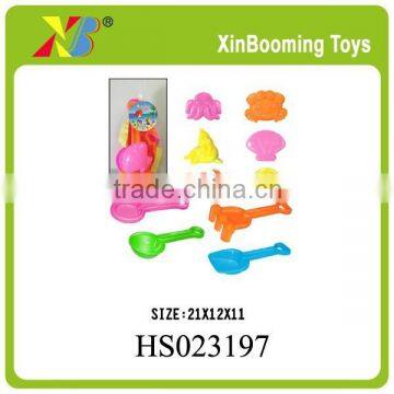 Hot selling plastic beach toy set with sand mould, summer toys