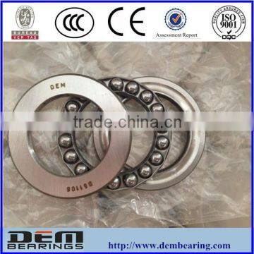 China supplier bearing B51106 Trust Ball bearing B51106 with size 30*47*11mm