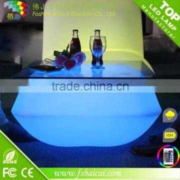 Outdoor Sofa With Led Light / Outdoor Plastic Sofa / Outdoor Furniture Sofa