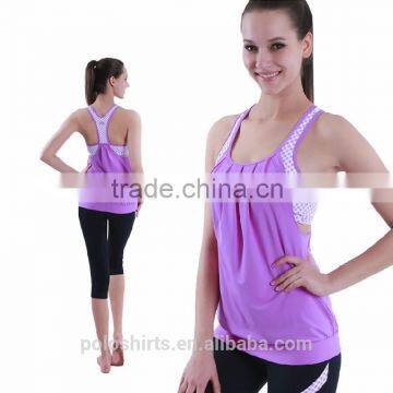 Ladies Dri Fit 92% Supplex 8% Lycra Fashion Designer Fitness Yoga Wear