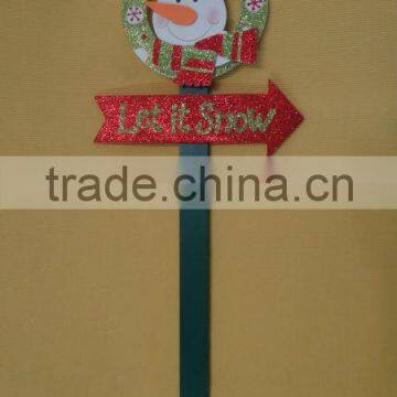 CUSTOM MADE YARD SIGN CHRISTMAS SGS, BSCI Certificates
