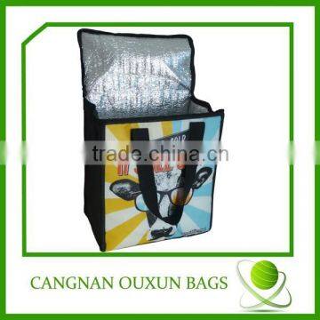 recycled non woven laminated polypropylene bag picnic