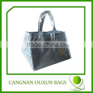 Fashion Design Silver Metallic Bag