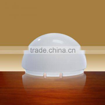 Custom made diameter polished round PC lamp cover