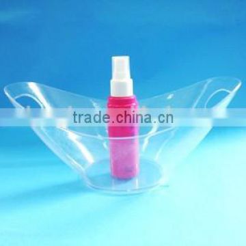 NEW design plastic mini bathtub, PS plastic mini bathtub container, plastic gift packing