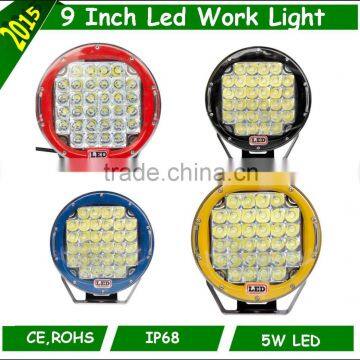 Wholesale high power 9'' headlight work light12w 15w 18w 27w 51w driving light9 inch 160w 96w led work light