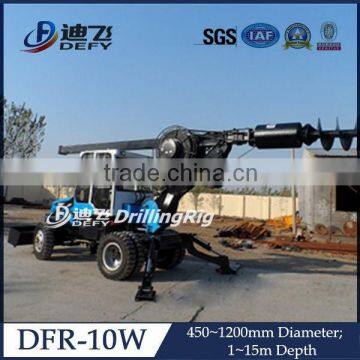 High Quality Hydraulic Screw Pile Driver DFR-10W