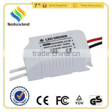 4-7*1W 300mA LED Driver, LED Down Light Driver, LED Ceiling Lamp Driver