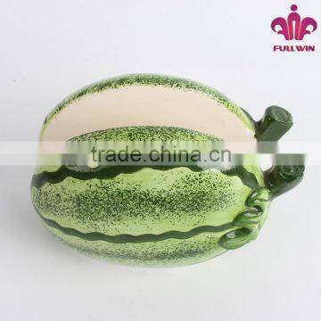 New Arrival Handmade Ceramic Napkin Holder With Watermelon Design photo-1