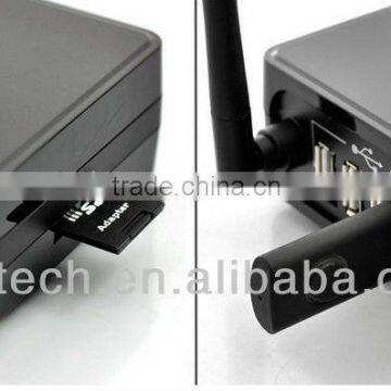 Dual Core Iptv Channel Wifi Smart TV Box 1080P &3D Blue-ray Movies Media Player Pre-install XBMC Addon HDMI Android TV Box
