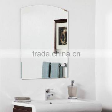 Modern Bathroom mirror with seamed edges