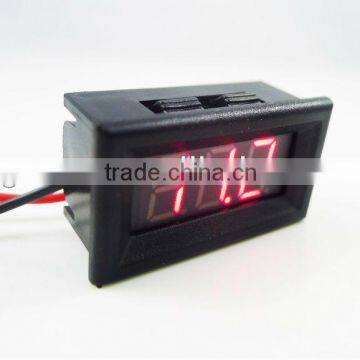 0.36" Red LED Digital Volt Voltage Panel Meter DC 4.5 - 30V 9V 12V 24V