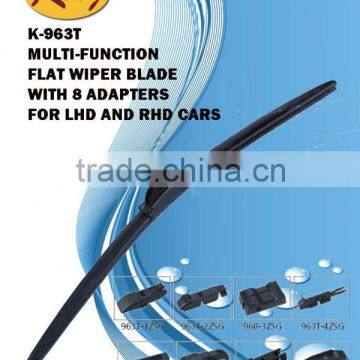 K-963T Multi-function Flat Wiper Blade, Windshield Wiper Blade